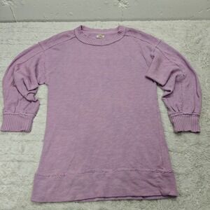 Pilcro Anthropologie Womens S Sweater 100% Cotton Pullover Soft Girl Cottagecore